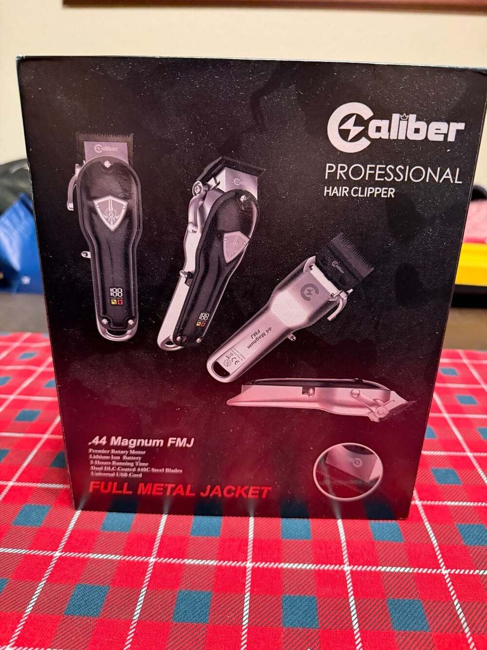 Caliber .44 Magnum FMJ Professional Cordless Hair Clipper